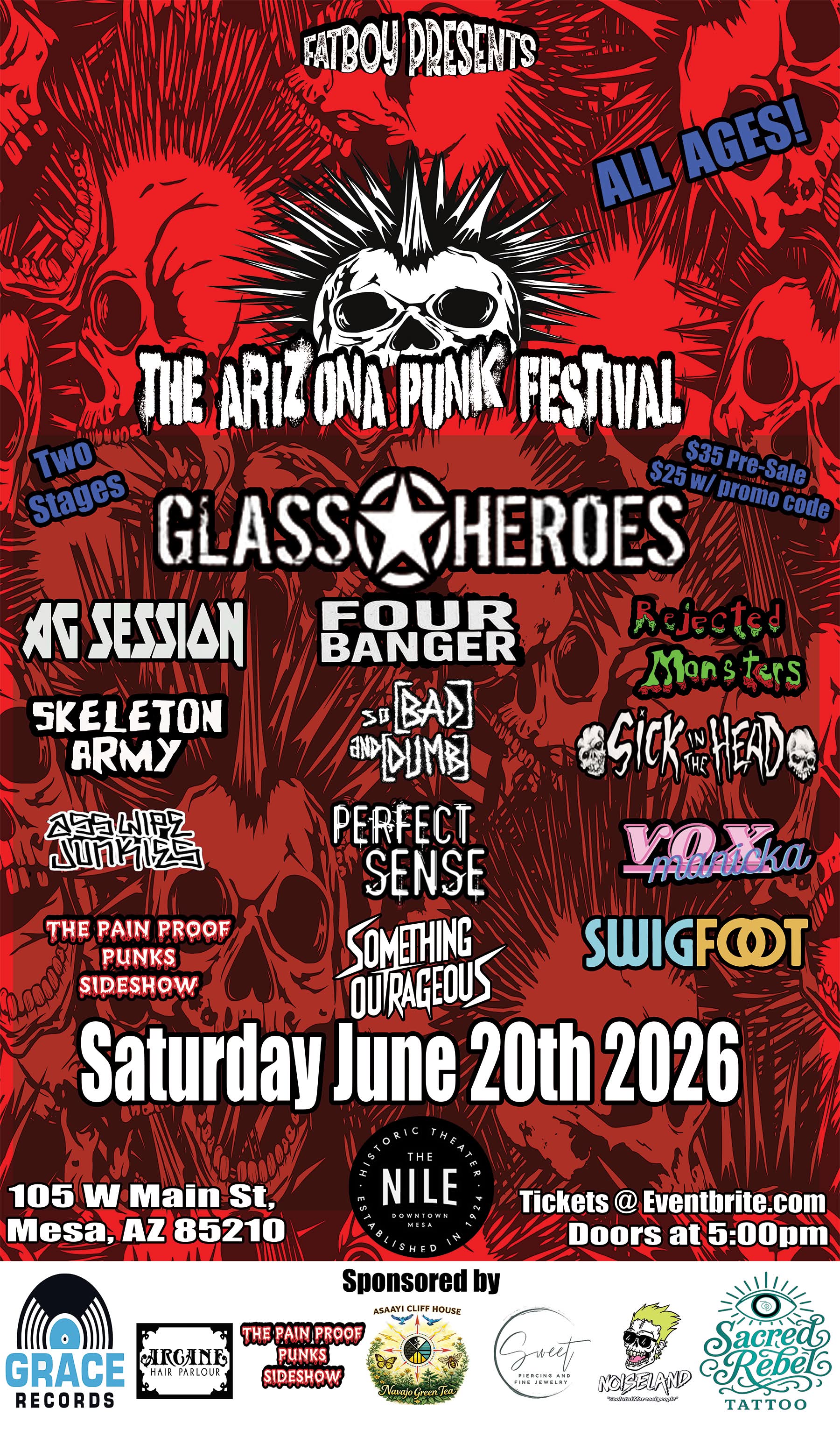 With Glass Heroes | Nile Theater